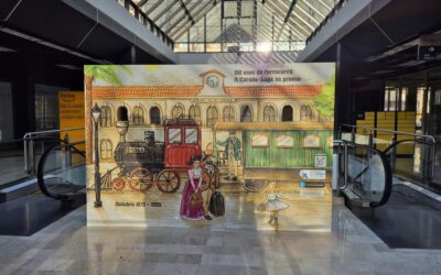 A APC rende homenaxe aos 150 anos do ferrocarril da Coruña a Lugo cun photocall, unha charla e visitas guiadas